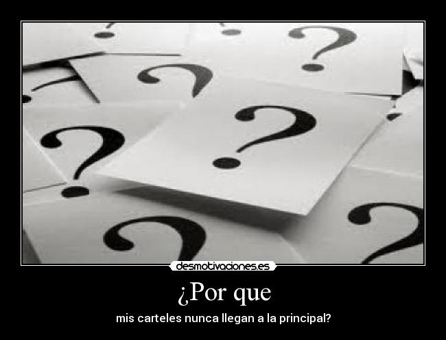 ¿Por que - 