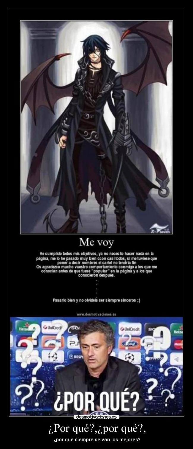 ¿Por qué?,¿por qué?, - 