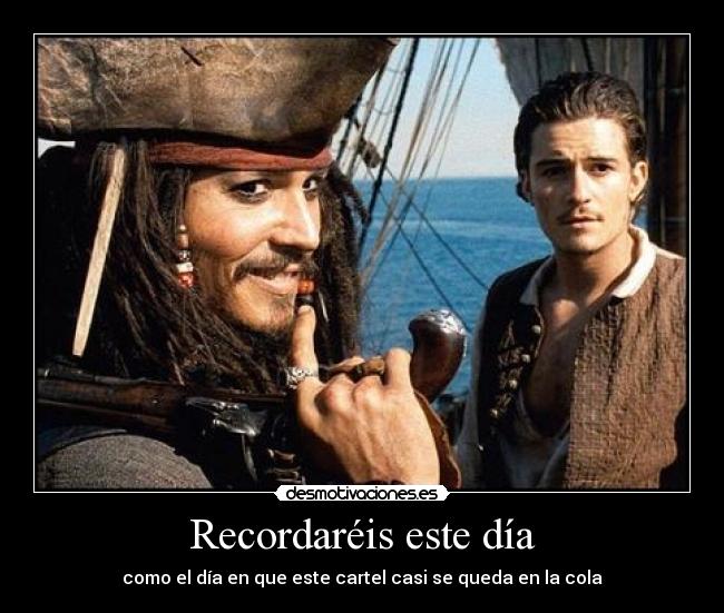 Recordaréis este día -