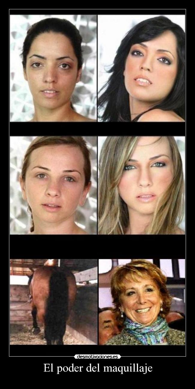 El poder del maquillaje -