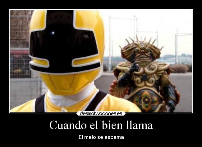 Cuando el bien llama -