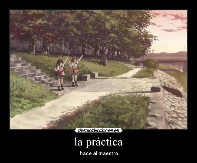 la práctica - 