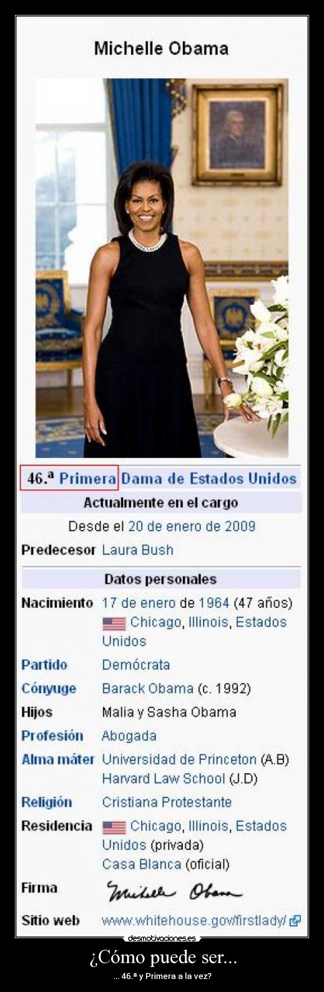 ¿Cómo puede ser... - ... 46.ª y Primera a la vez?