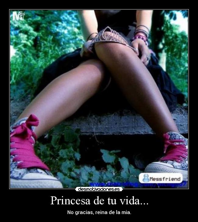 Princesa de tu vida... -