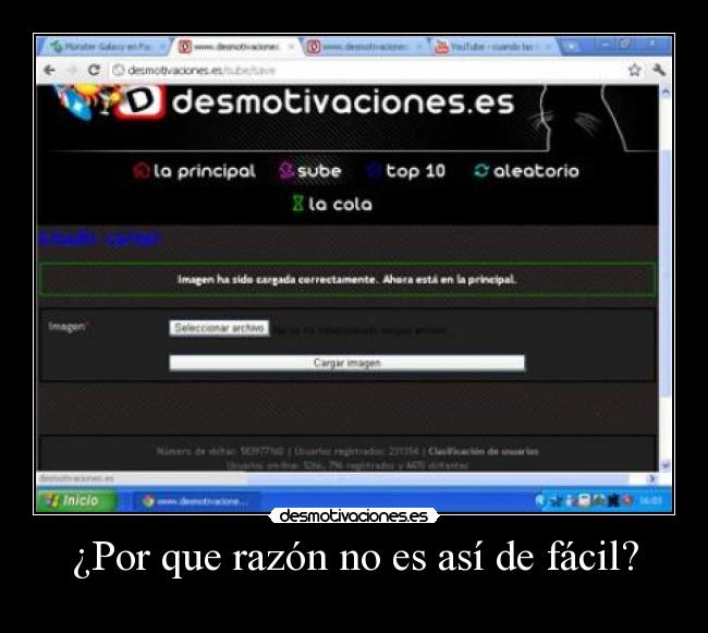 ¿Por que razón no es así de fácil? - 