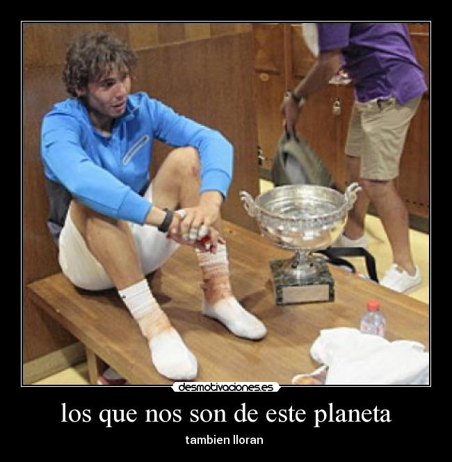 los que nos son de este planeta - 