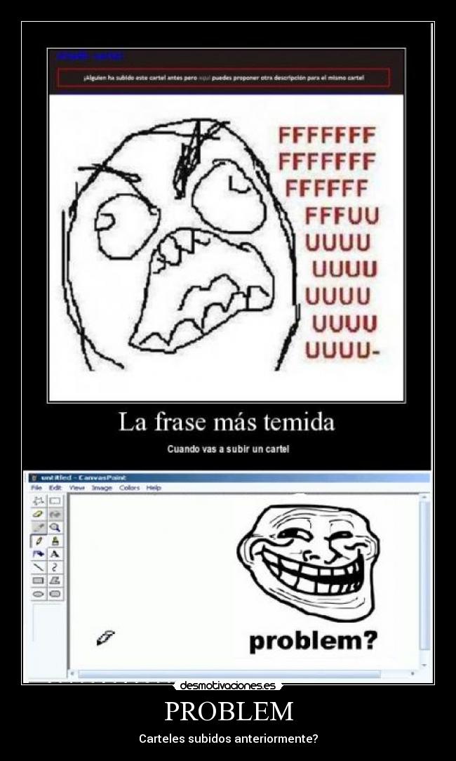 PROBLEM - Carteles subidos anteriormente?
