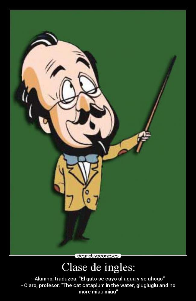 Clase de ingles: -