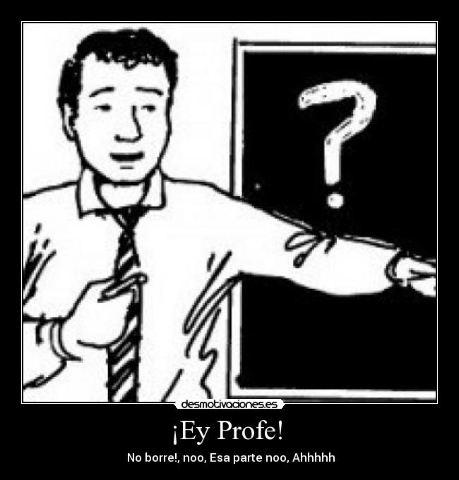 ¡Ey Profe!  - 