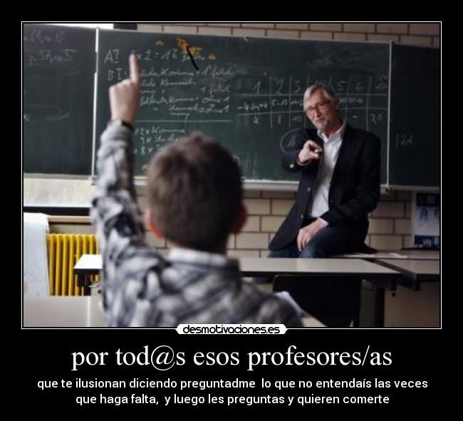 por tod@s esos profesores/as - 