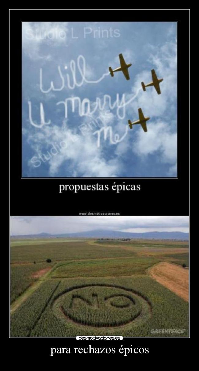 para rechazos épicos - 