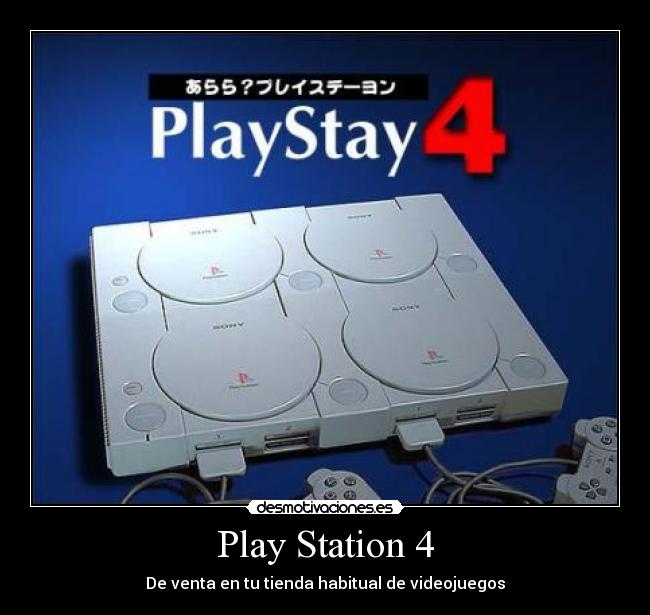 carteles play station desmotivaciones