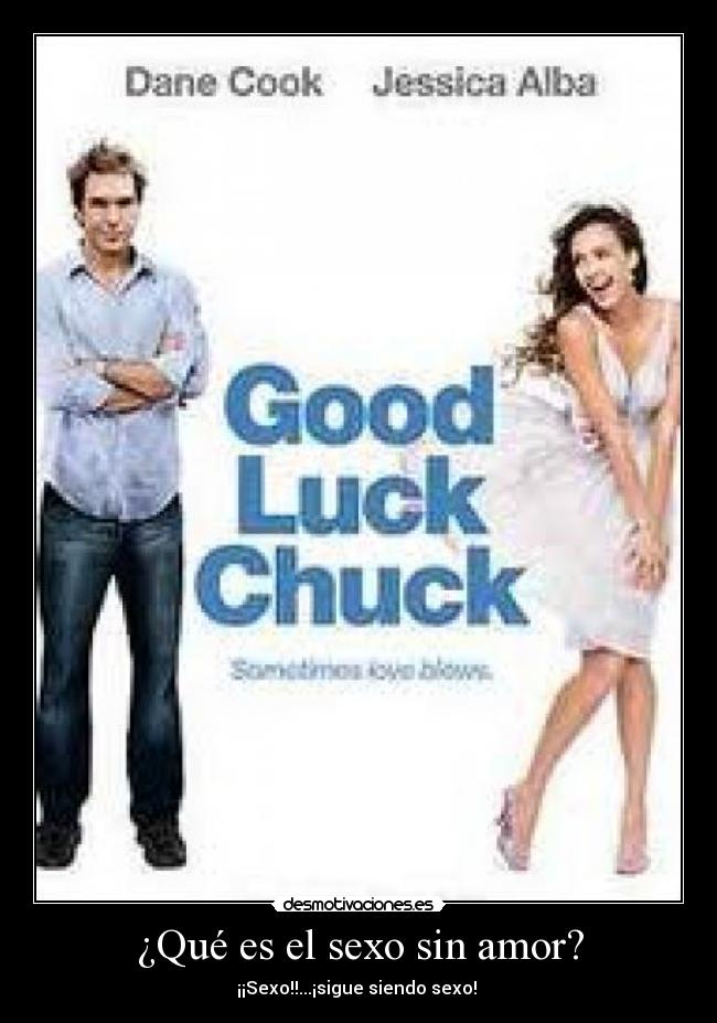 ¿Qué es el sexo sin amor? -