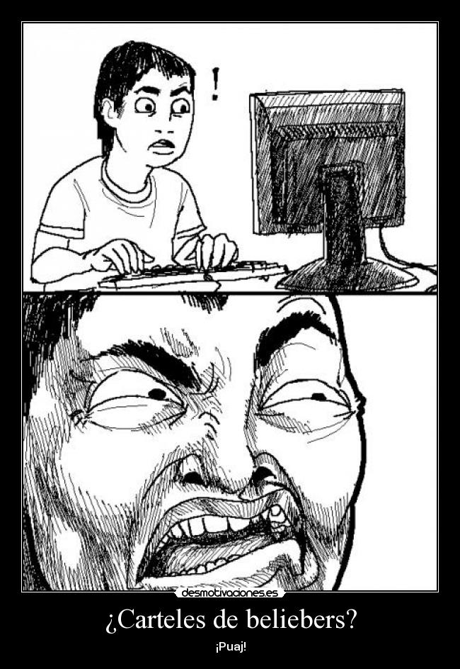 ¿Carteles de beliebers? - 