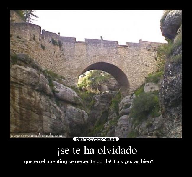 ¡se te ha olvidado - 