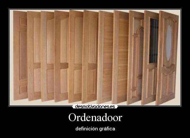 Ordenadoor - definición gráfica