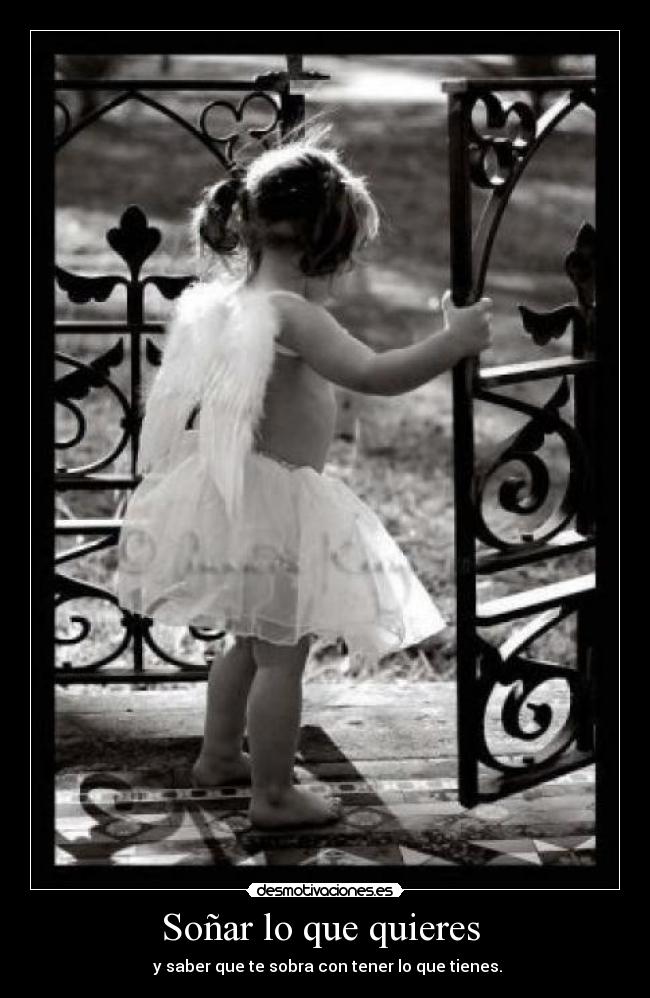 Soñar lo que quieres -