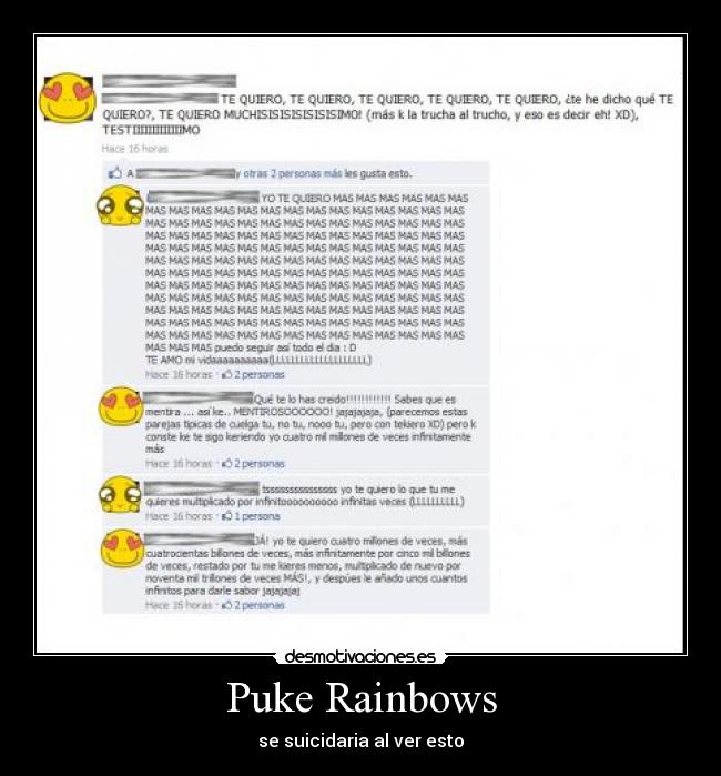 Puke Rainbows - se suicidaria al ver esto