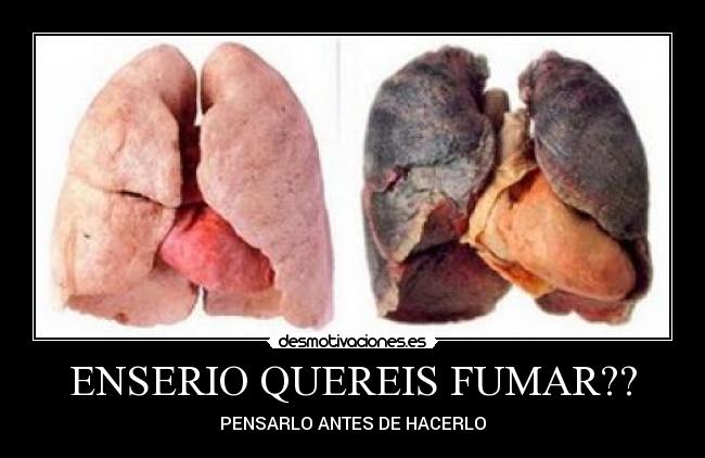 ENSERIO QUEREIS FUMAR?? - 
