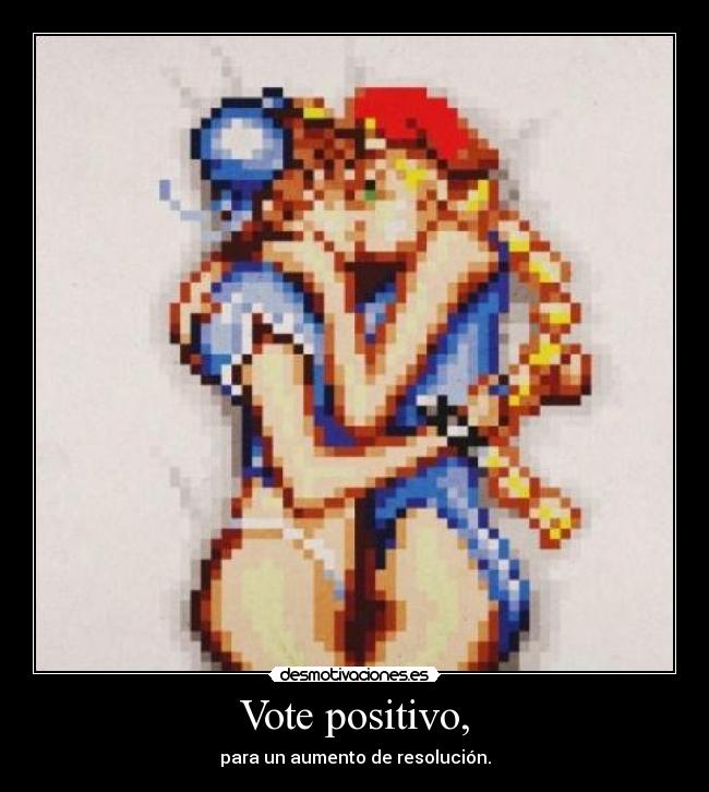 carteles vote positivo desmotivaciones