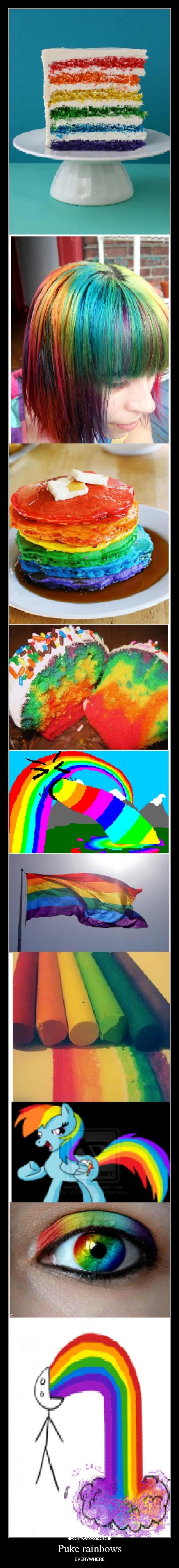 Puke rainbows - 