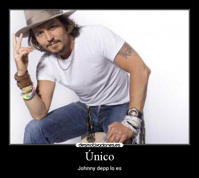 Único - Johnny depp lo es