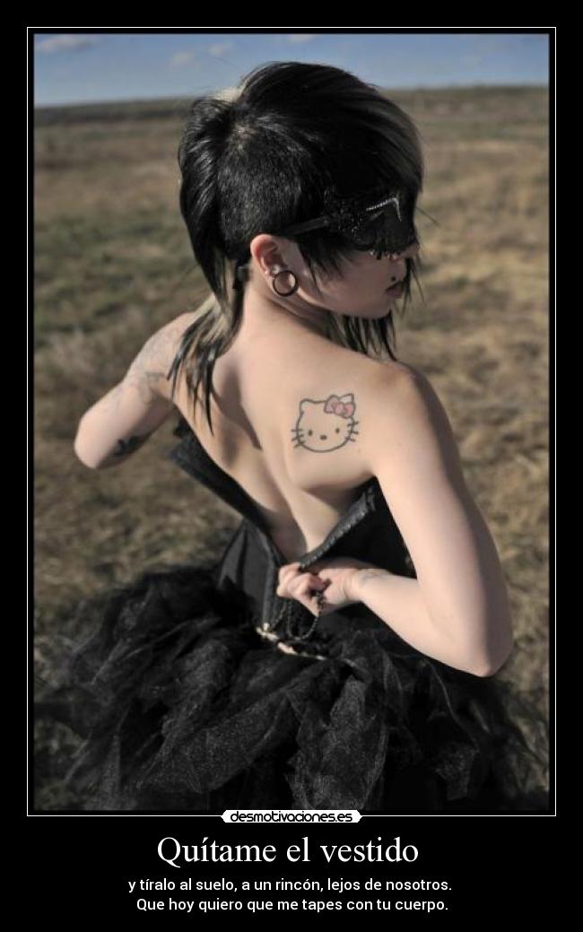 Quítame el vestido -