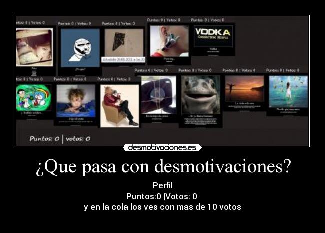 carteles desmotivaciones puntos votos desmotivaciones