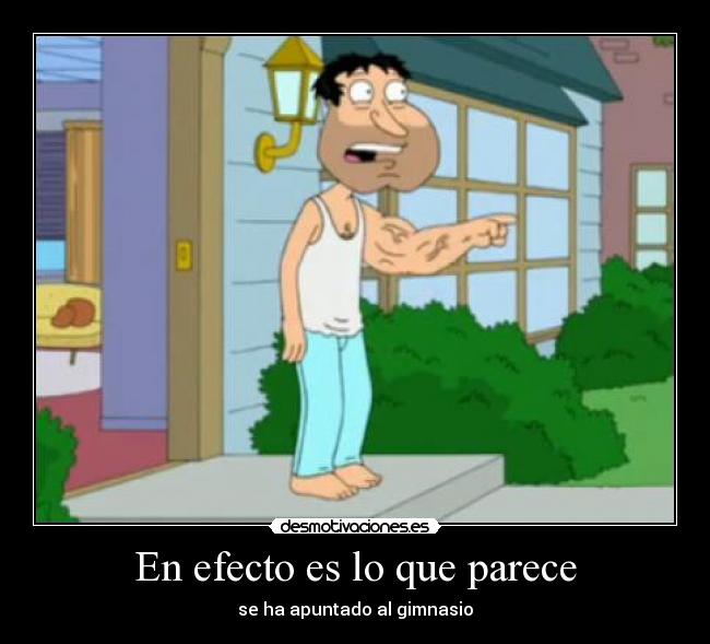 En efecto es lo que parece -