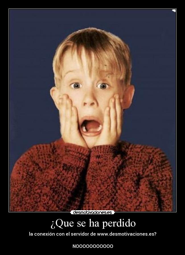 ¿Que se ha perdido - 