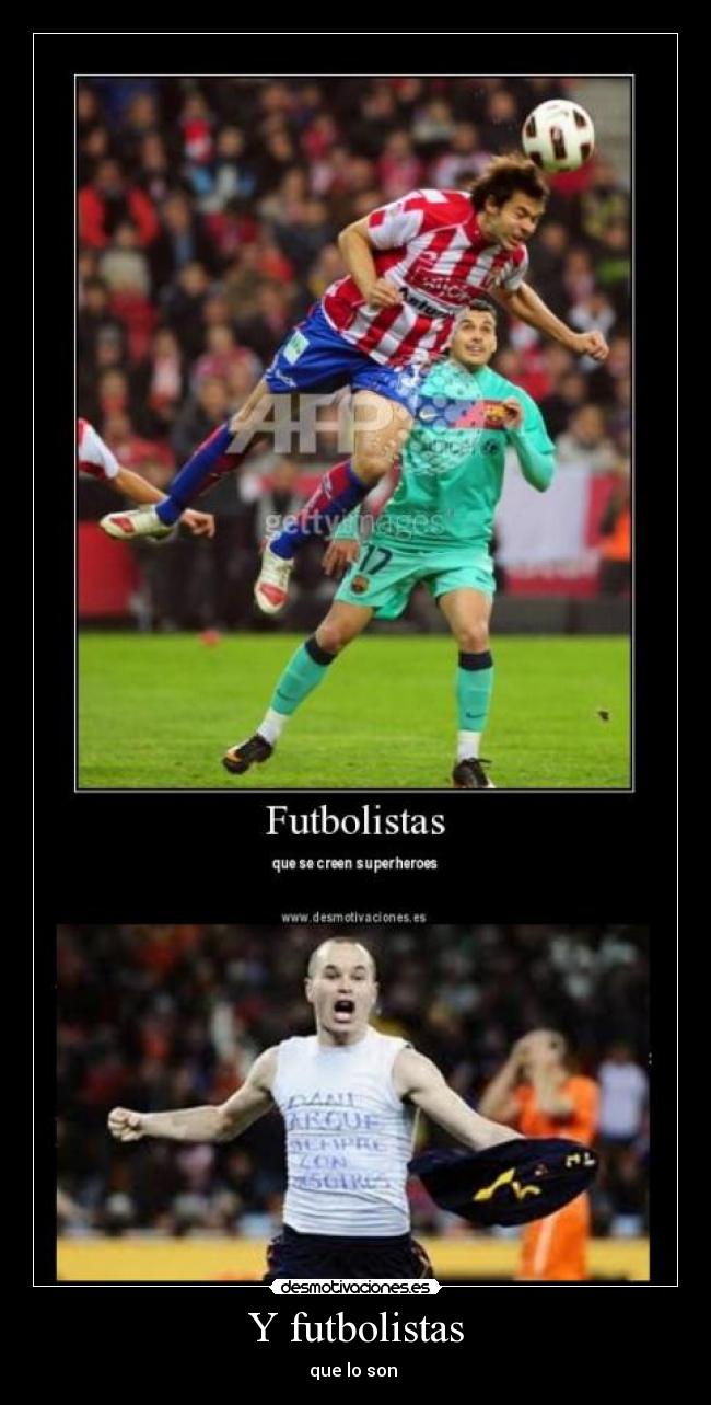 Y futbolistas - 