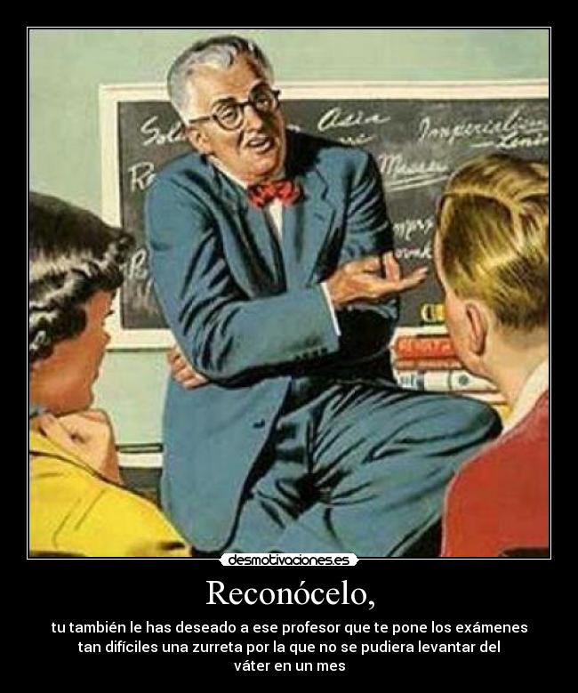 Reconócelo, -
