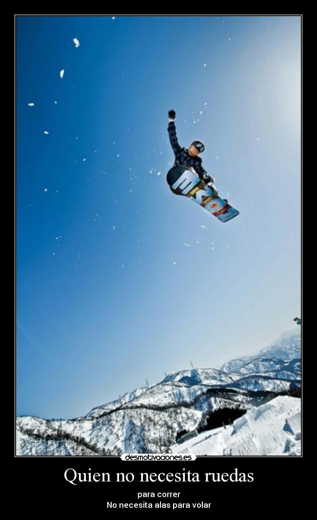 carteles snowboard desmotivaciones