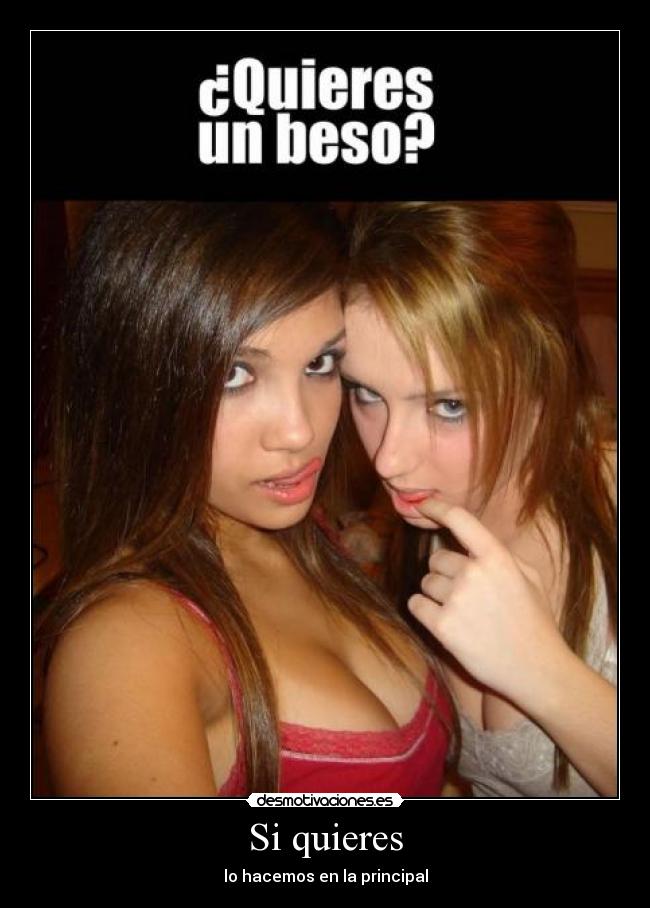 carteles quieres beso desmotivaciones