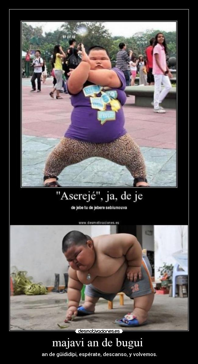 majavi an de bugui  - 