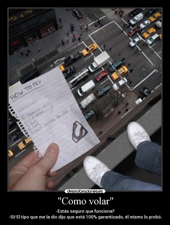 Como volar -
