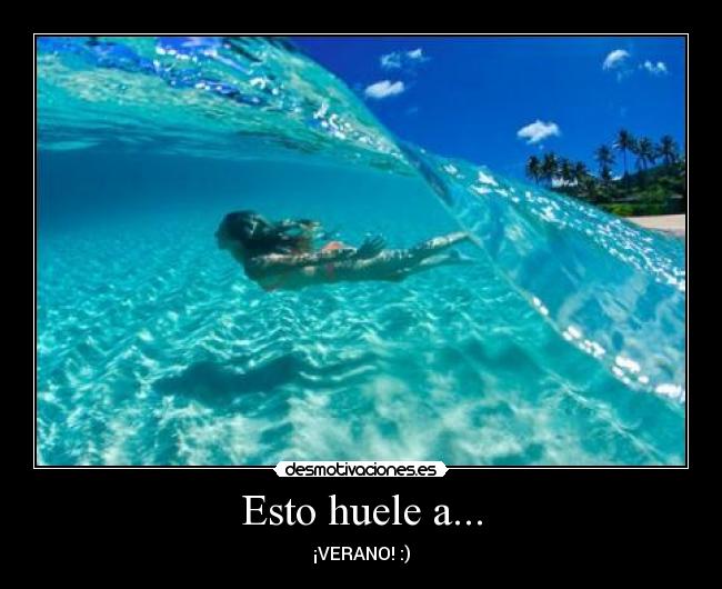 Esto huele a... - ¡VERANO! :)