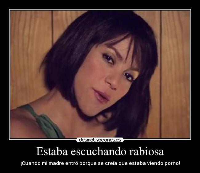 Estaba escuchando rabiosa - ¡Cuando mi madre entró porque se creía que estaba viendo porno!