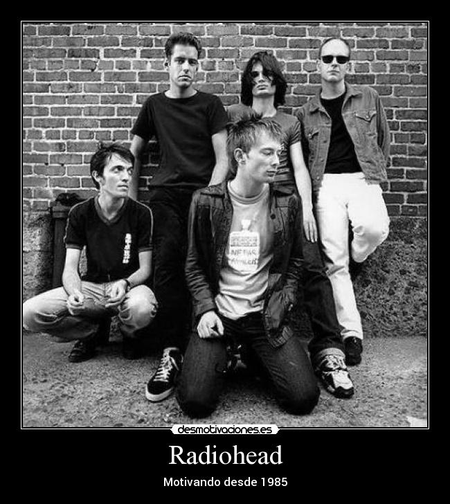 carteles radiohead desmotivaciones