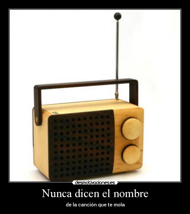 Nunca dicen el nombre -