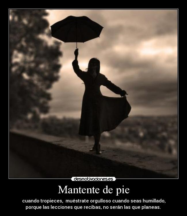 Mantente de pie - 