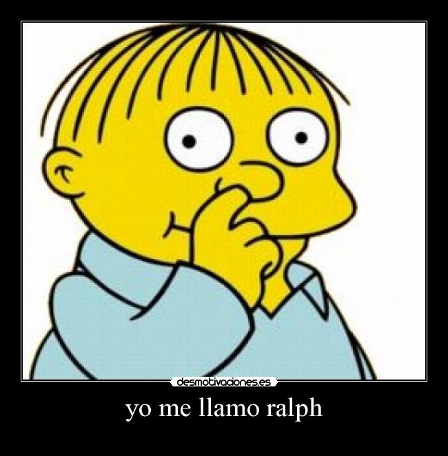 yo me llamo ralph - 