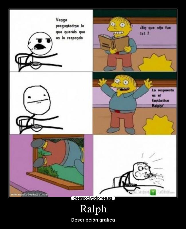 Ralph - Descripción grafica