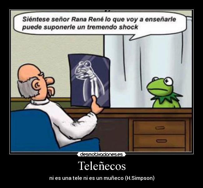 Teleñecos - ni es una tele ni es un muñeco (H.Simpson)