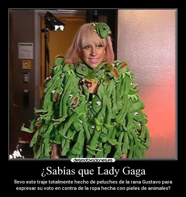 ¿Sabías que Lady Gaga - 