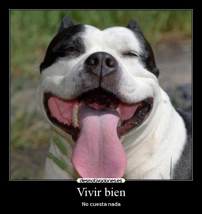 Vivir bien - No cuesta nada