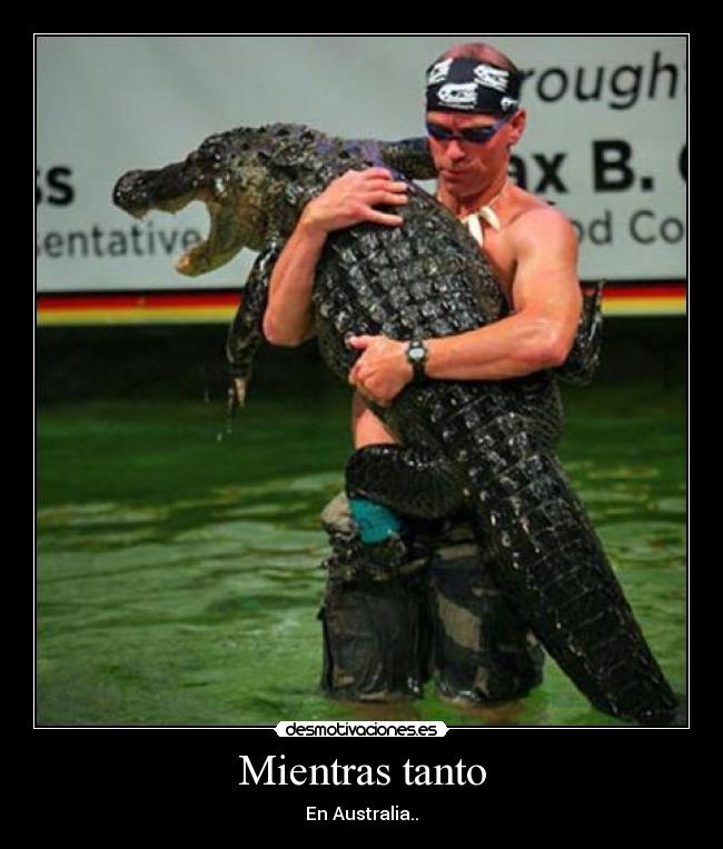 Mientras tanto - En Australia..