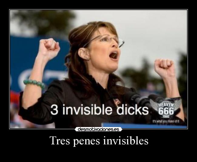 Tres penes invisibles - 