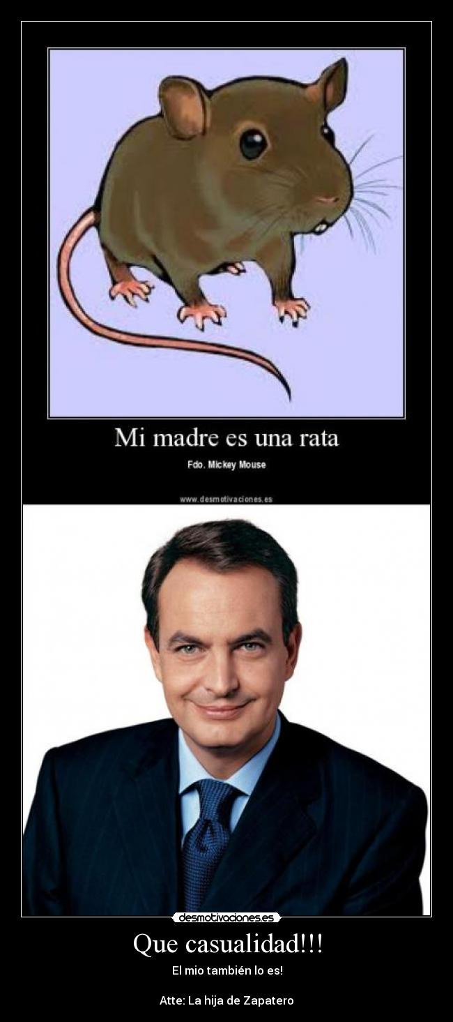 Que casualidad!!! -