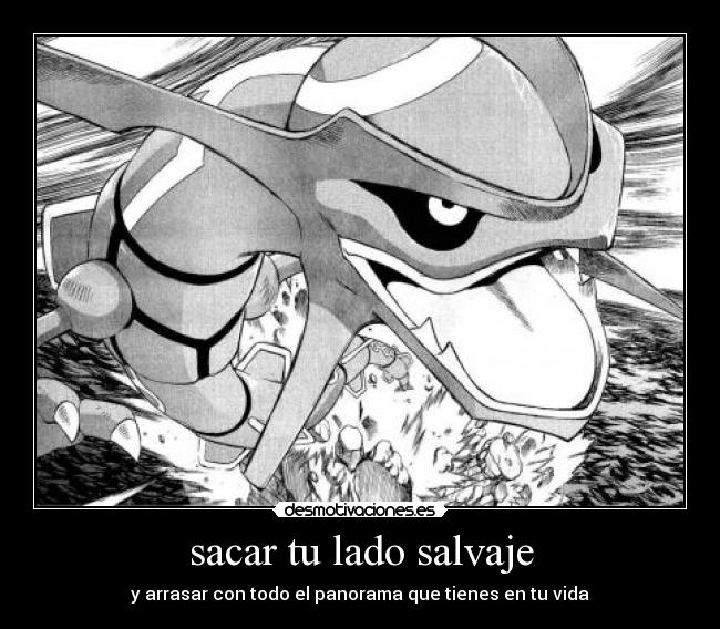 sacar tu lado salvaje - 